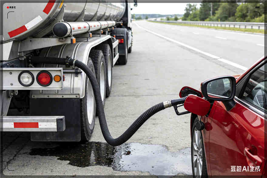 呼和浩特汽车救援送水案例